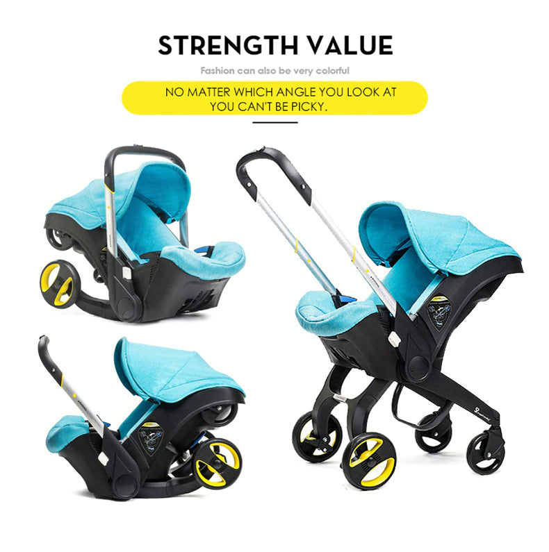 3-in-1 Baby Stroller Car Seat Travel System