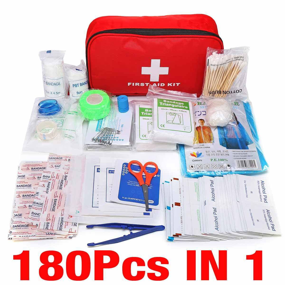 Emergency Survival First Aid Kit